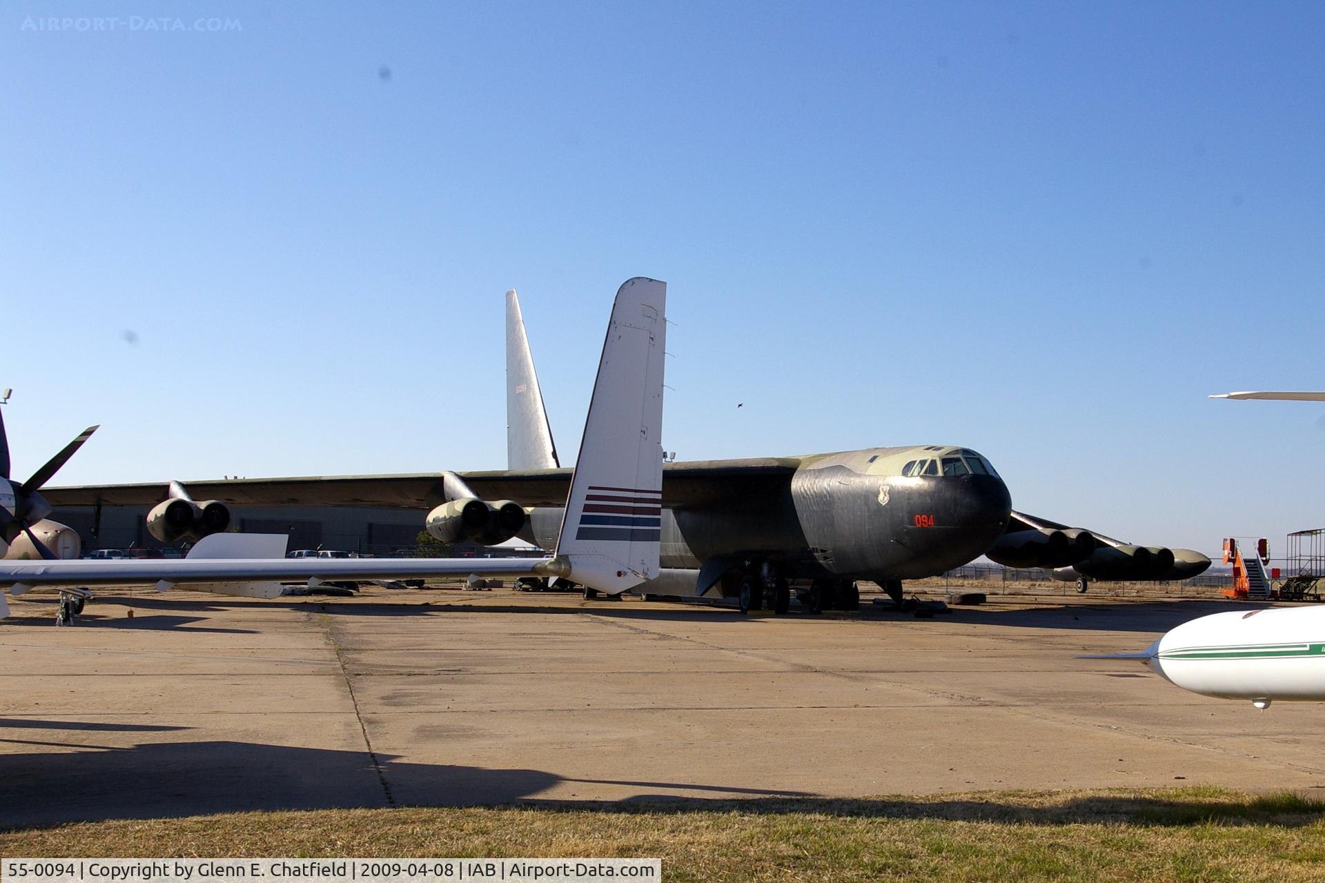55-0094, 1957 Boeing B-52D-60-BO Stratofortress C/N 17210, At the Kansas Aviation Museum