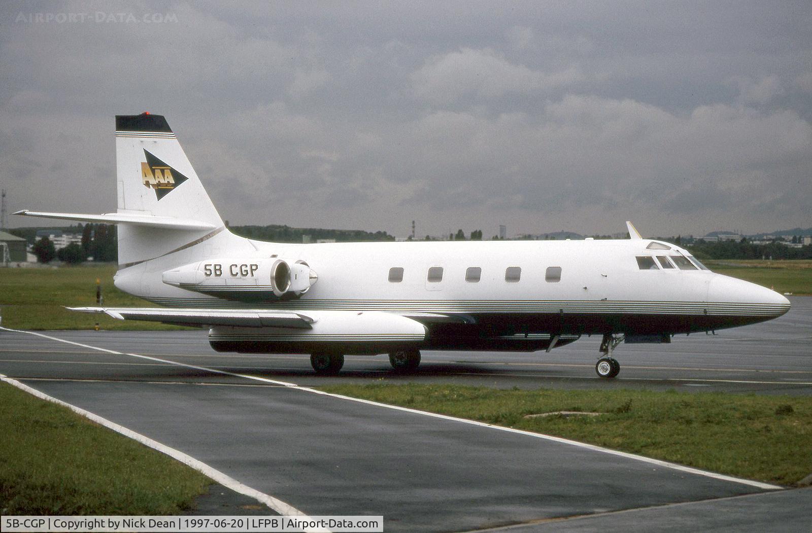 5B-CGP, 1968 Lockheed L-1329 JetStar 731 C/N 5128, LFPB Paris Le Bourget