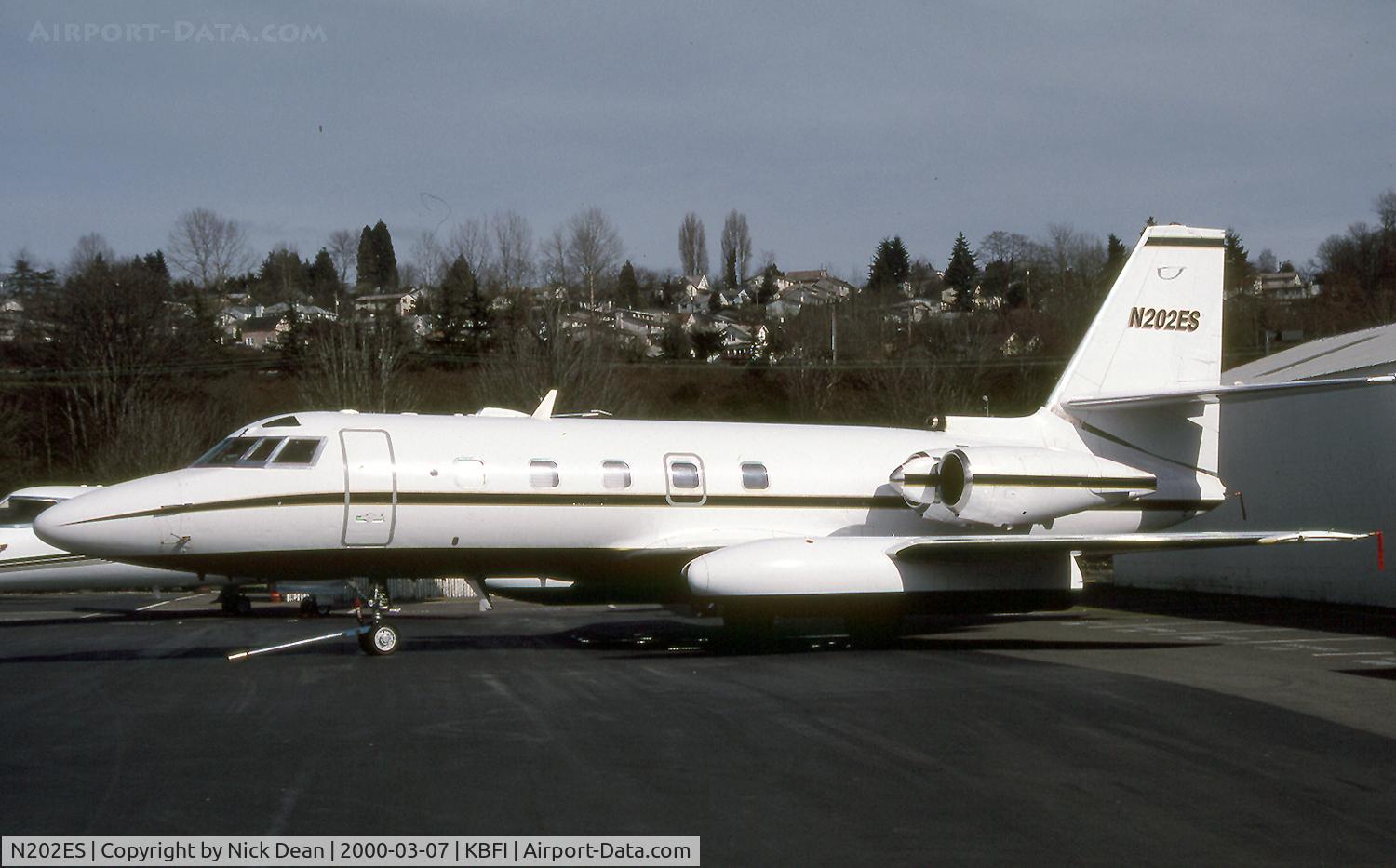 N202ES, 1977 Lockheed L-1329-25 Jetstar II C/N 5204, KBFI