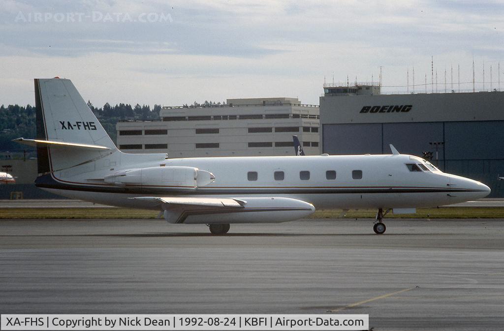 XA-FHS, 1977 Lockheed L-1329-25 Jetstar II C/N 5215, KBFI