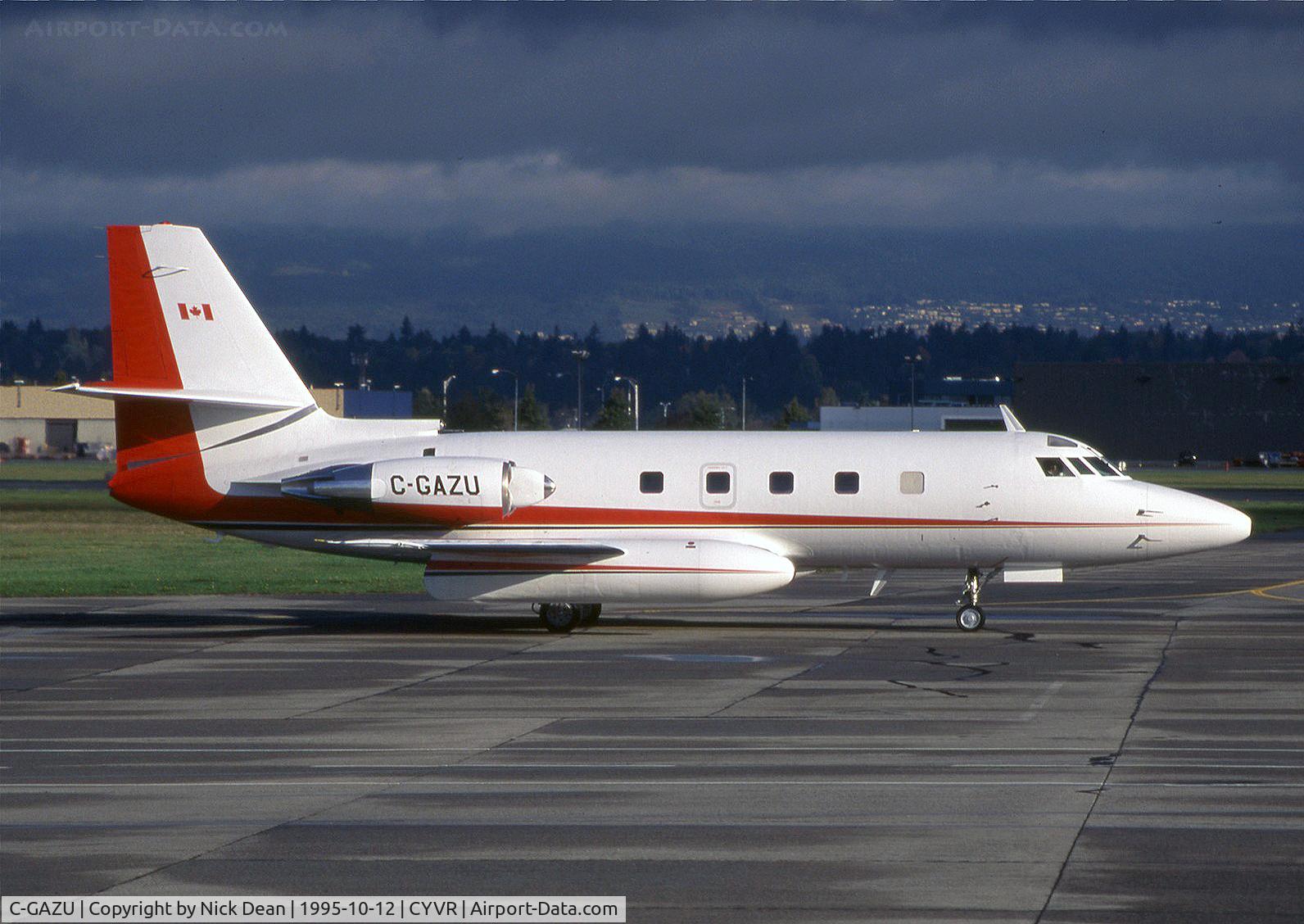 C-GAZU, 1977 Lockheed L-1329-25 JetStar II C/N 5222, CYVR