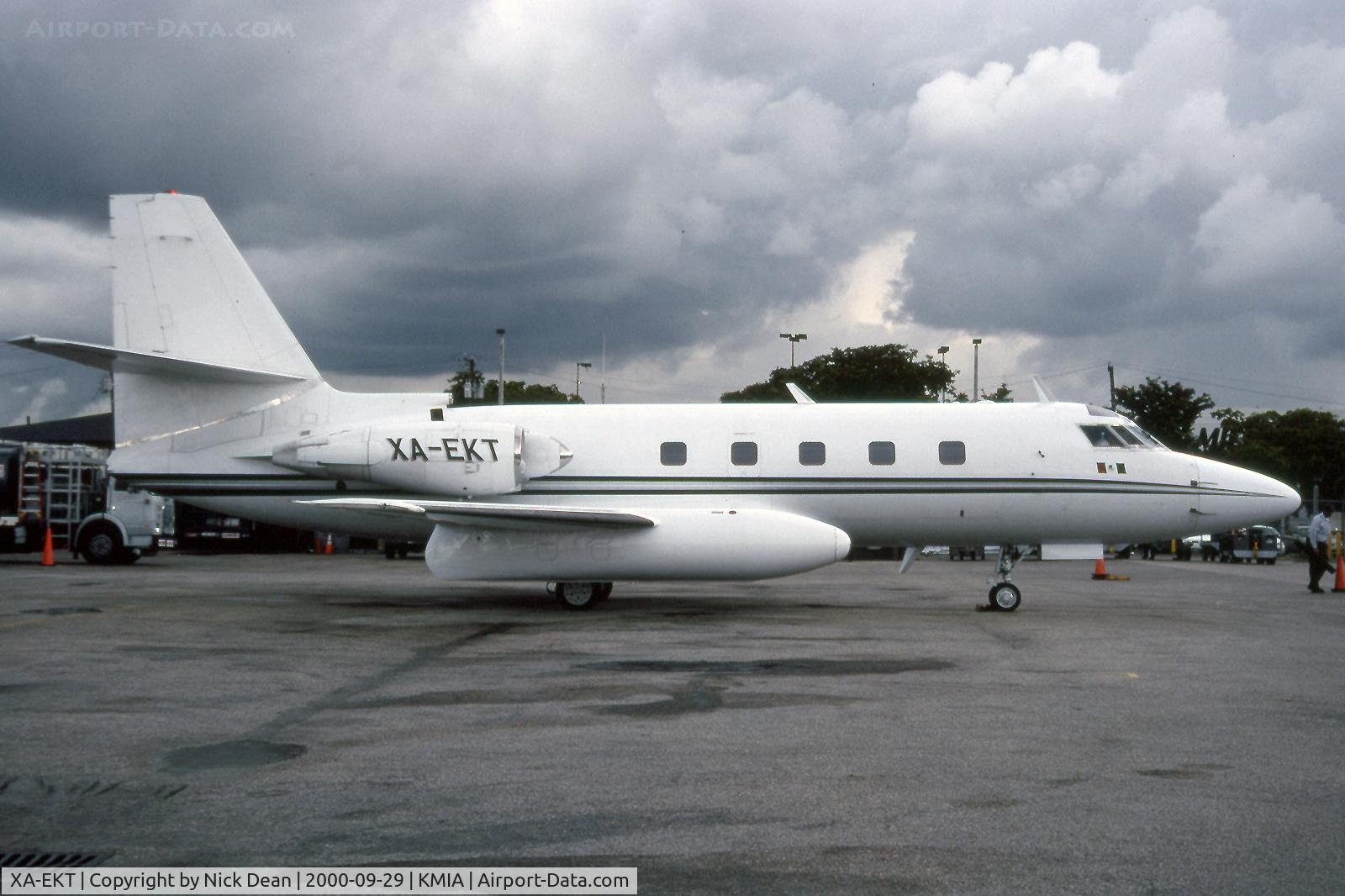 XA-EKT, 1979 Lockheed L-1329-25 Jetstar II C/N 5234, KMIA