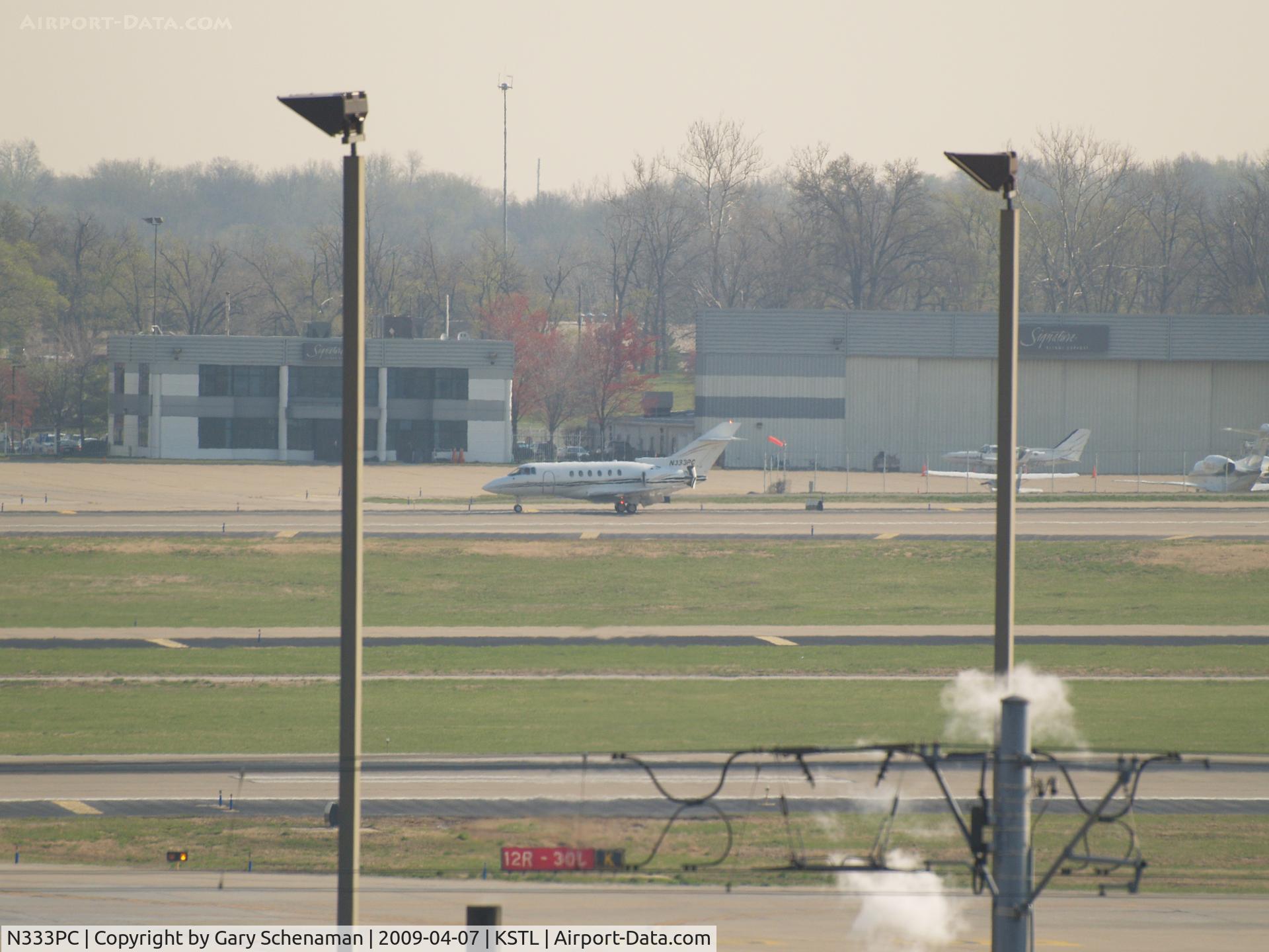 N333PC, 2004 Raytheon Hawker 800XP C/N 258669, JUST LANDED