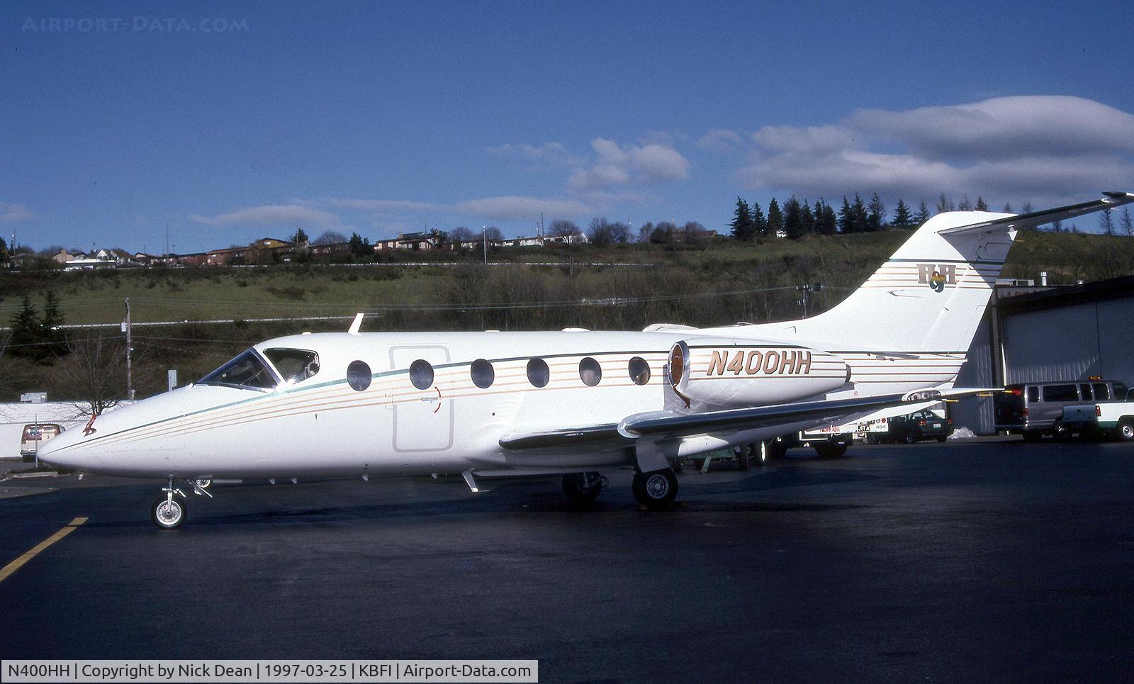 N400HH, 1982 Mitsubishi MU-300 Diamond 1 C/N A025SA, KBFI