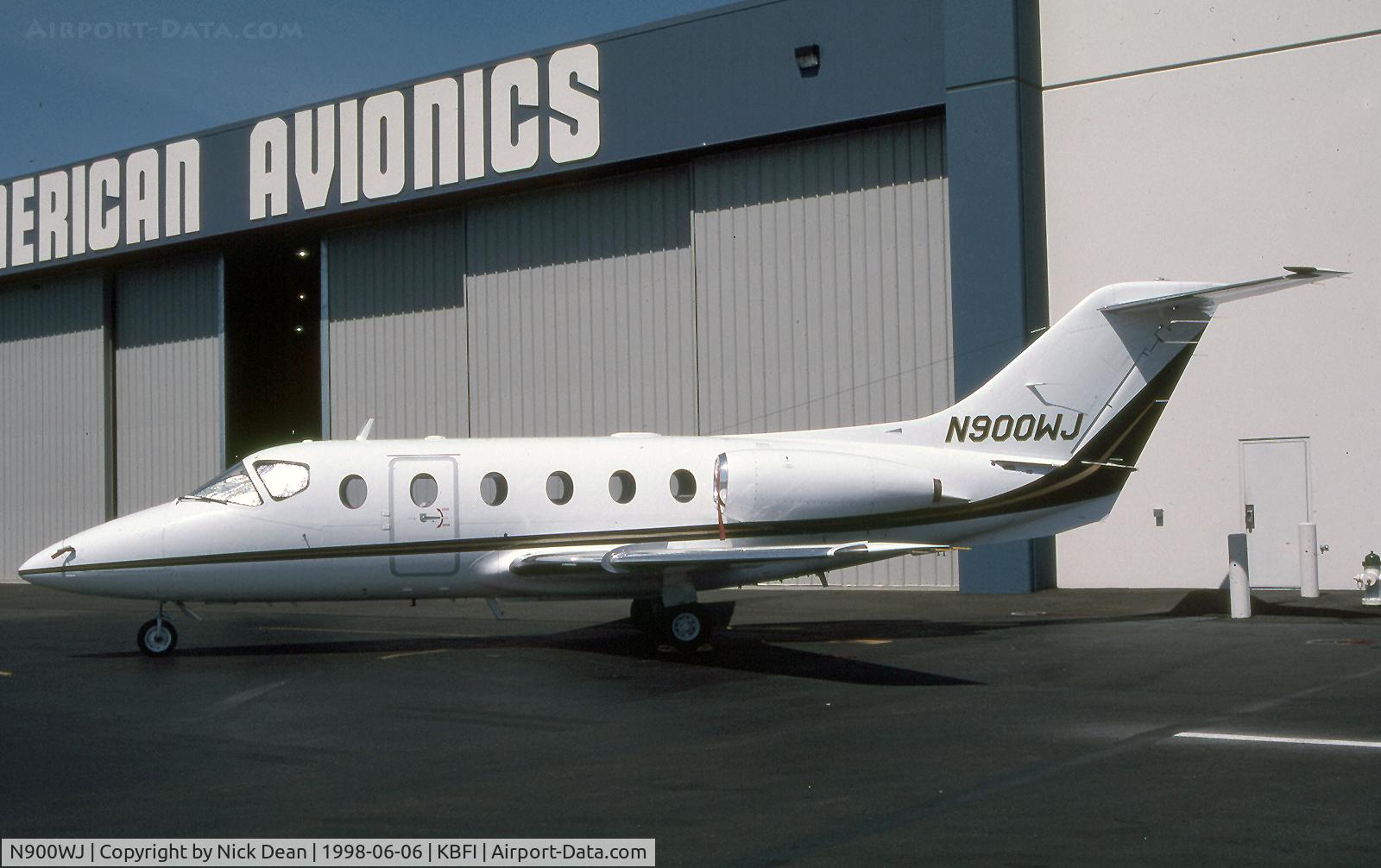 N900WJ, 1982 Mitsubishi MU-300 C/N A028SA, KBFI