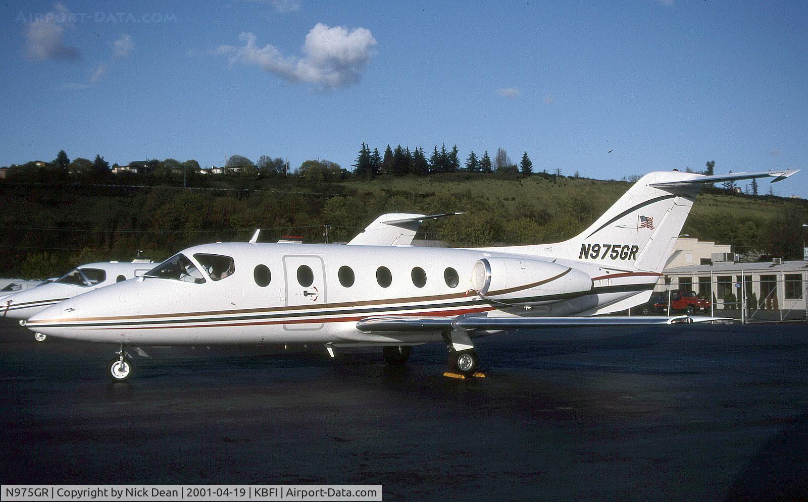 N975GR, 1984 Mitsubishi MU-300 Diamond 1A C/N A077SA, KBFI