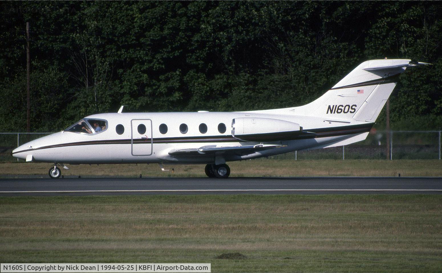 N160S, 1984 Mitsubishi MU-300 Diamond 1A C/N A084SA, KBFI
