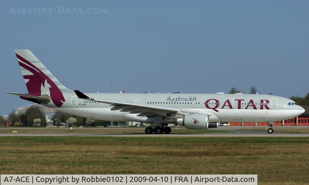 A7-ACE, 2004 Airbus A330-203 C/N 571, QR A332 rotating on 