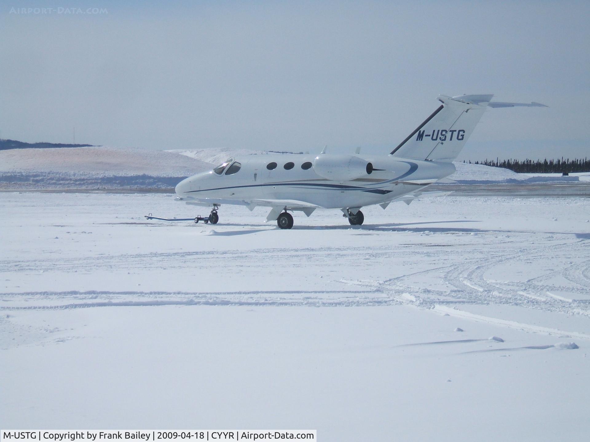 M-USTG, 2009 Cessna 510 Citation Mustang Citation Mustang C/N 510-0182, Parked at Irving Aviation FBO, Goose Airport NL.