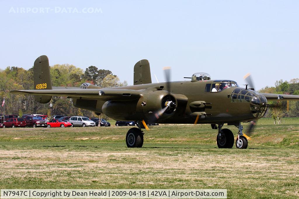 N7947C, 1944 North American B-25J Mitchell Mitchell C/N Not found 44-30129/N7947C, 1944 North American B-25J 