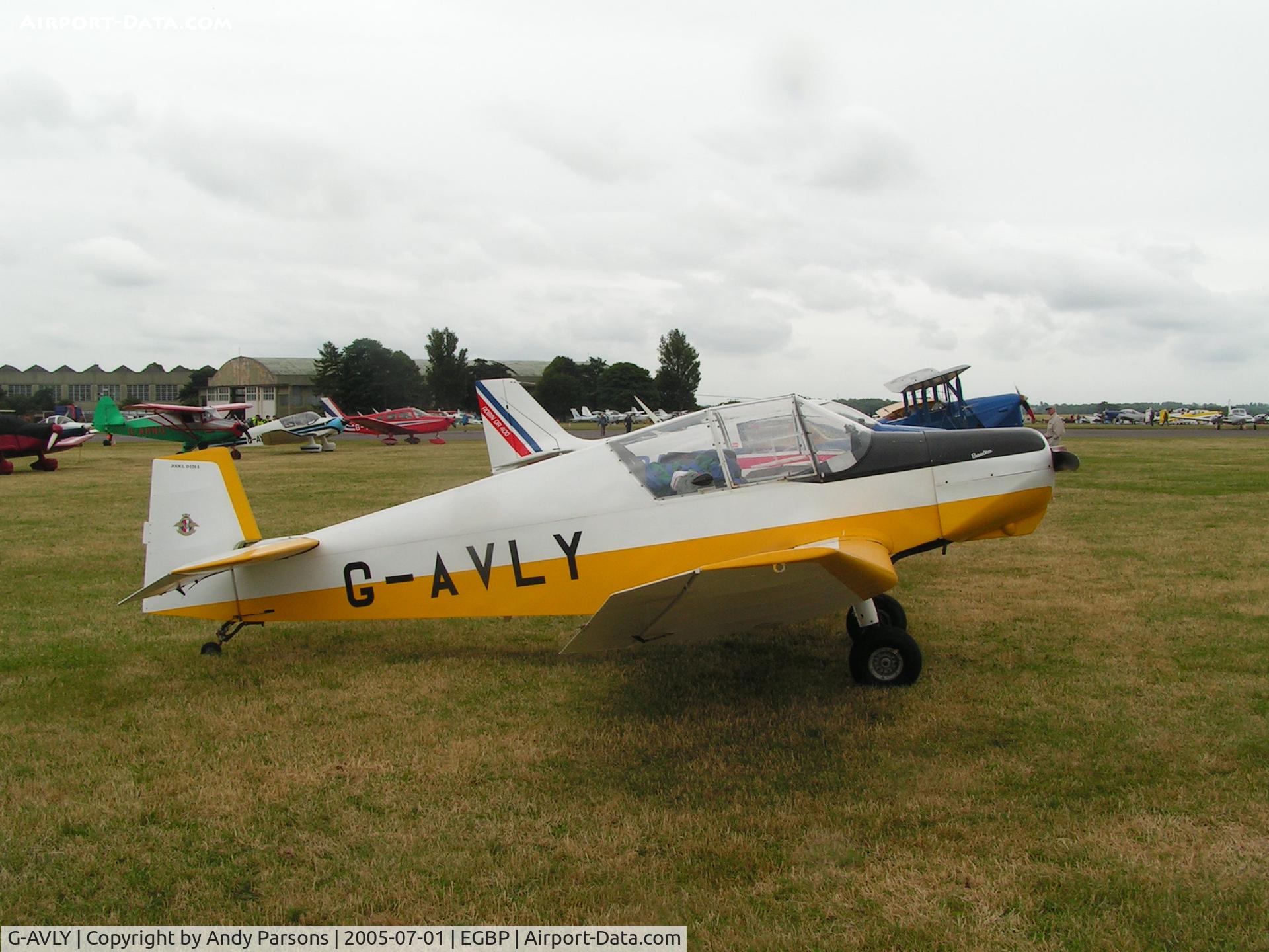 G-AVLY, 1967 Jodel D-120A Paris-Nice C/N 331, At Kemble Pfa 2005