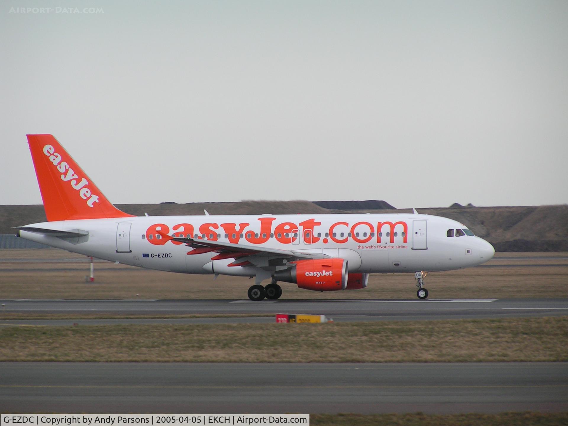 G-EZDC, 2003 Airbus A319-111 C/N 2043, At Copenhagen