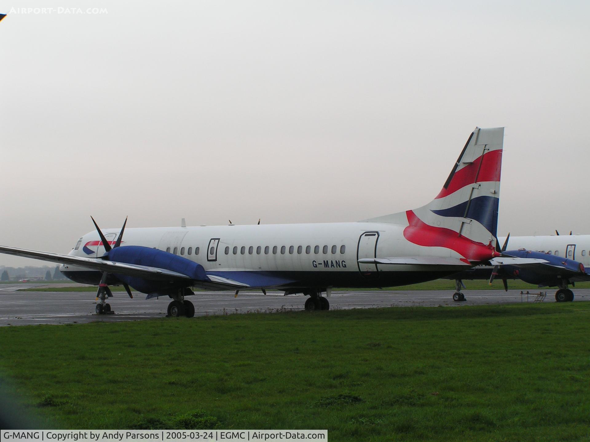 G-MANG, 1989 British Aerospace ATP C/N 2018, Awaiting new owner at Southend