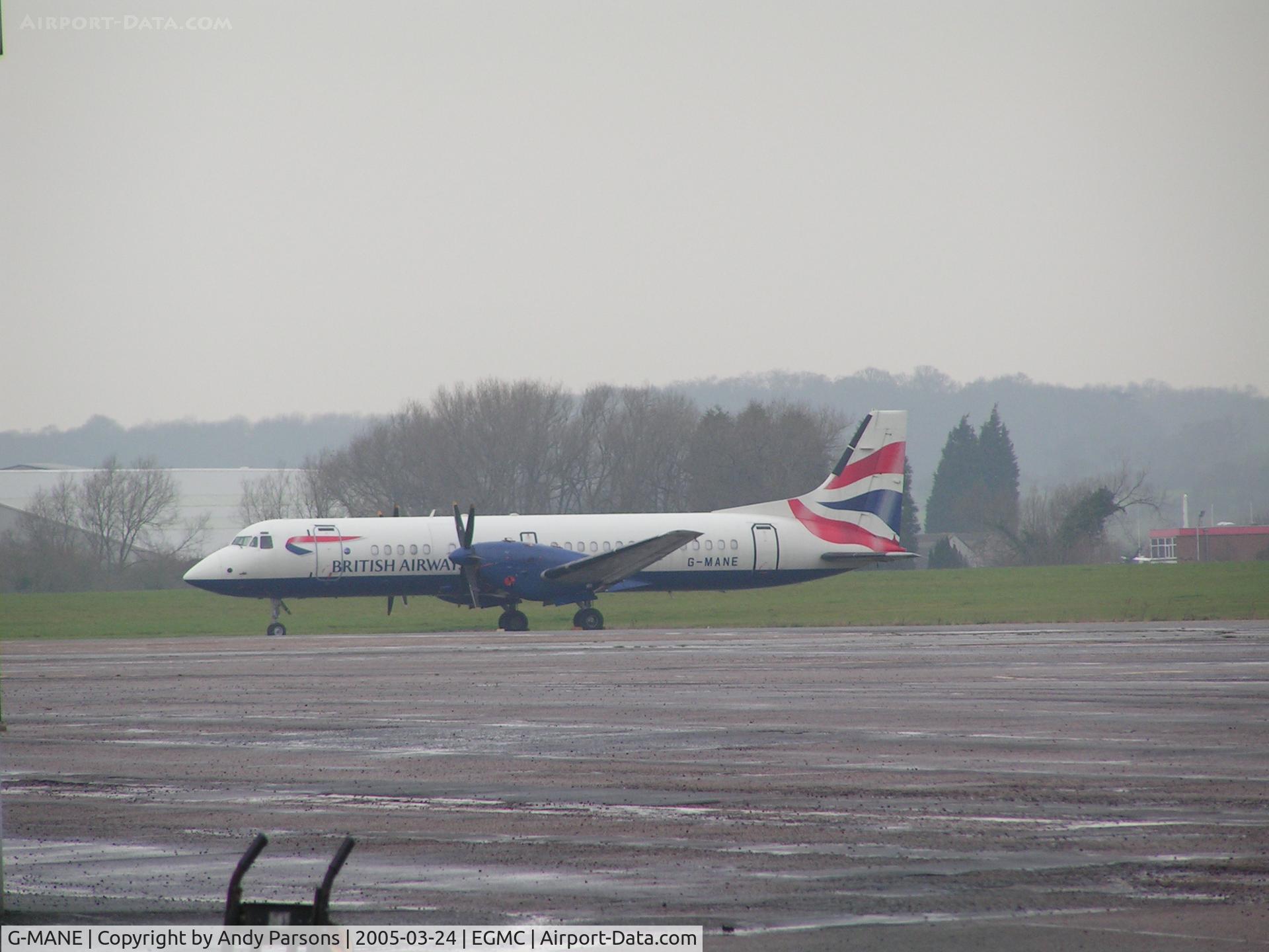 G-MANE, 1992 British Aerospace ATP C/N 2045, Awaiting new owner at Southend
