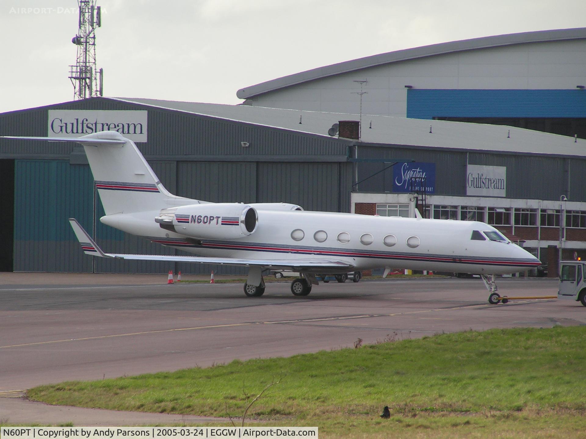 N60PT, 1994 Gulfstream Aerospace Gulfstream IVSP C/N 1251, At Luton