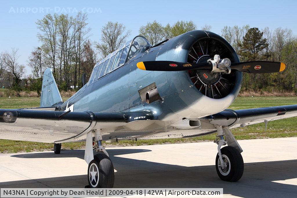 N43NA, 1943 North American SNJ-4 Texan C/N 88-11798, 1943 North American SNJ-4 N43NA.