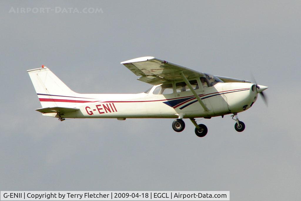 G-ENII, 1975 Reims F172M Skyhawk Skyhawk C/N 1352, Cessna F172M departs Fenland