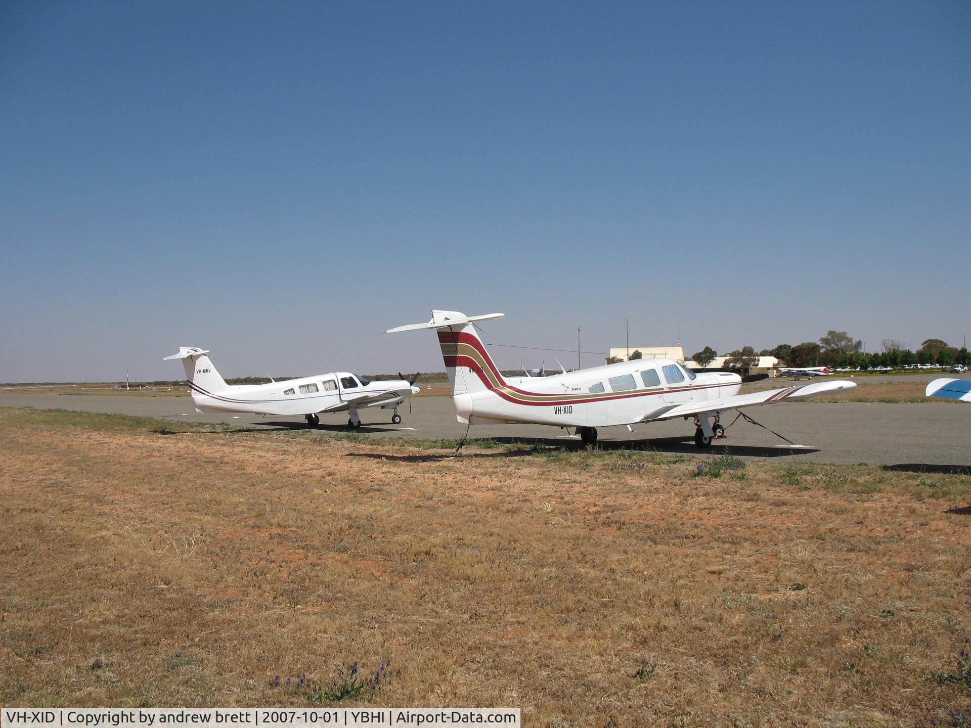 VH-XID, 1978 Piper PA-32RT-300T Turbo Lance II C/N 32R-7887038, Outback Australia Broken Hill