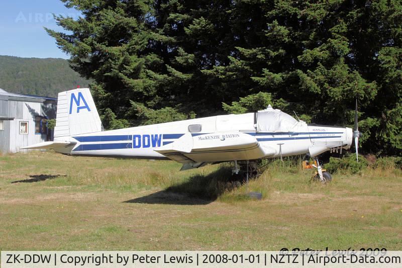 ZK-DDW, NZ Aerospace FU24-950 C/N 159, K J & P J MacKenzie, Gore