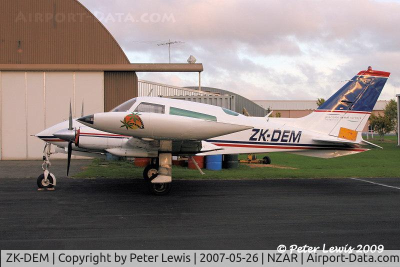 ZK-DEM, 1973 Cessna 310Q C/N 310Q0765, Fly Q Partnership, Auckland