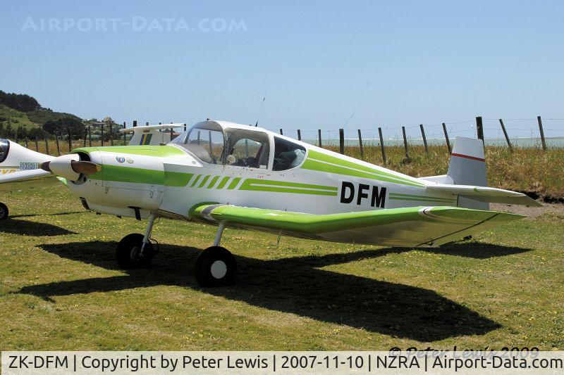 ZK-DFM, Jodel D-11 C/N AACA/100, A G & J R Bailey, Dargaville