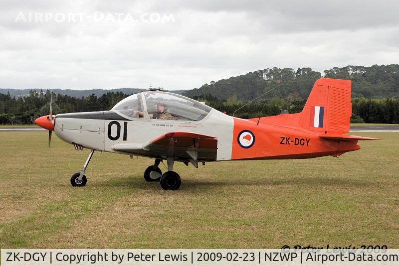 ZK-DGY, Pacific Aerospace CT/4 Airtrainer C/N CT4-001, CT-4 Syndicate, Auckland