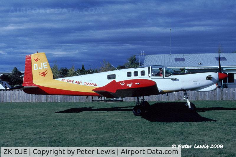 ZK-DJE, NZ Aerospace FU24-950 C/N 176, Skydive Nelson Ltd., Motueka