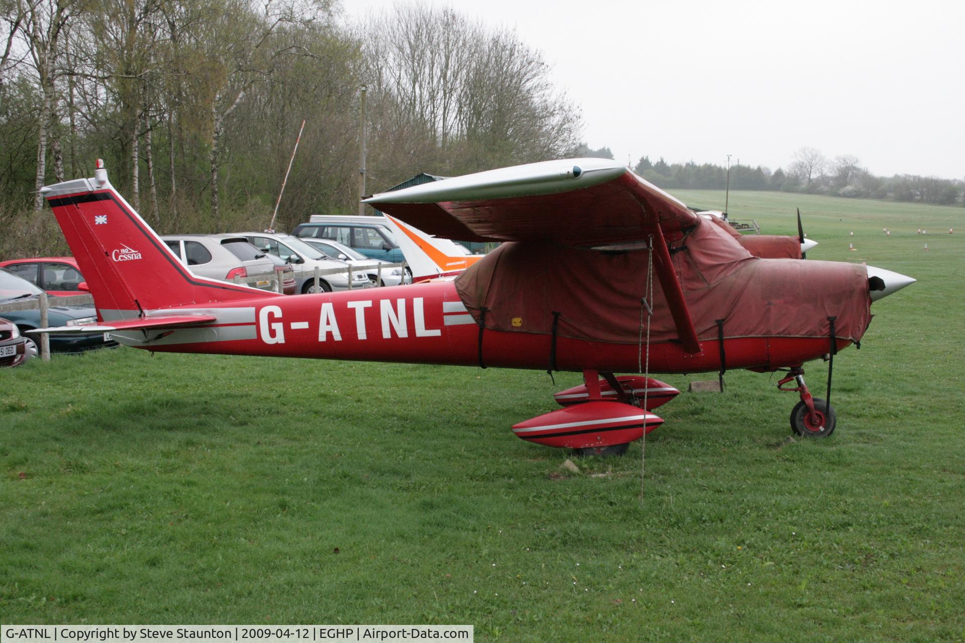 G-ATNL, 1966 Reims Cessna F150F C/N 0066, Taken at Popham Airfield, England on a gloomy April Sunday (12/04/09)