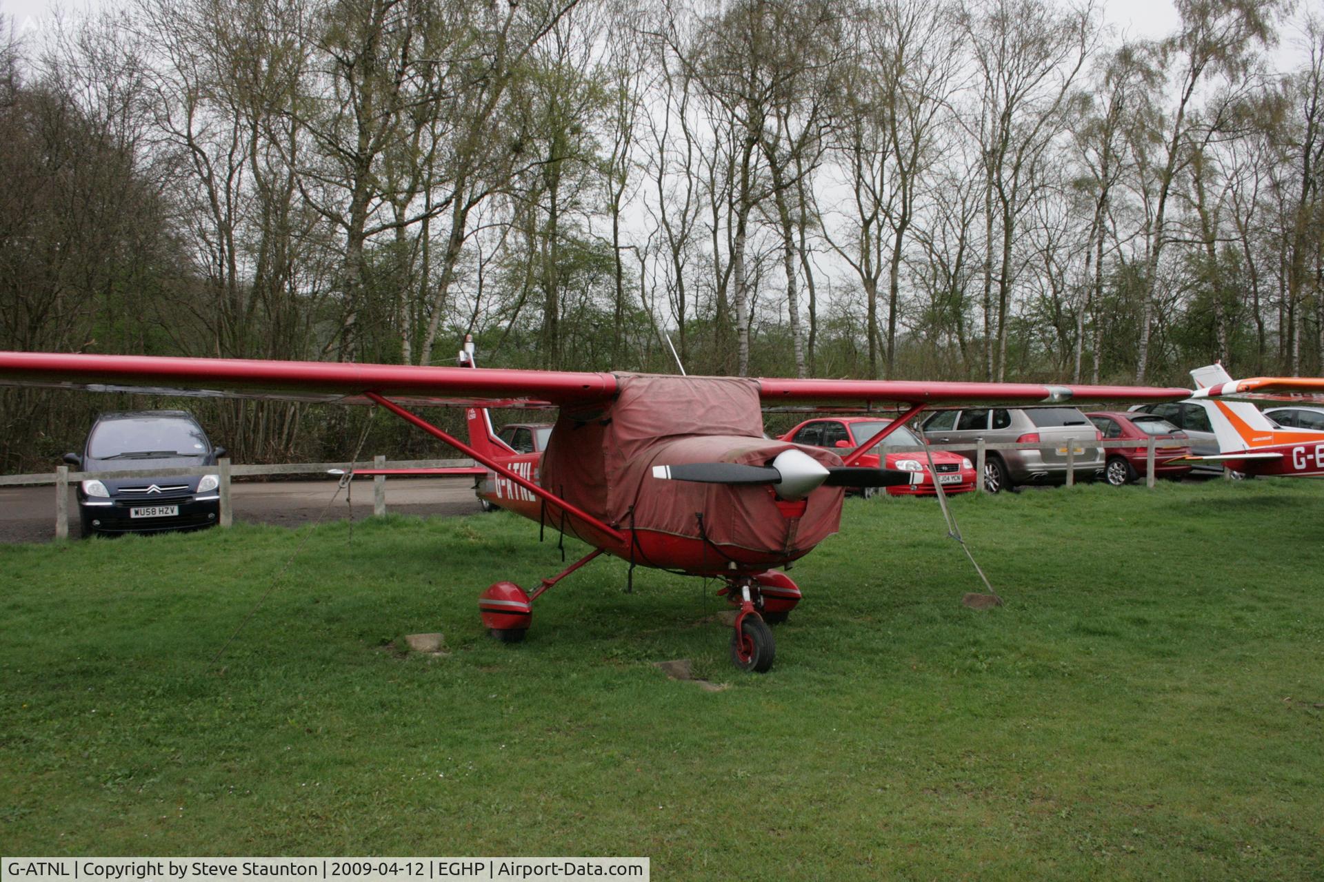 G-ATNL, 1966 Reims Cessna F150F C/N 0066, Taken at Popham Airfield, England on a gloomy April Sunday (12/04/09)
