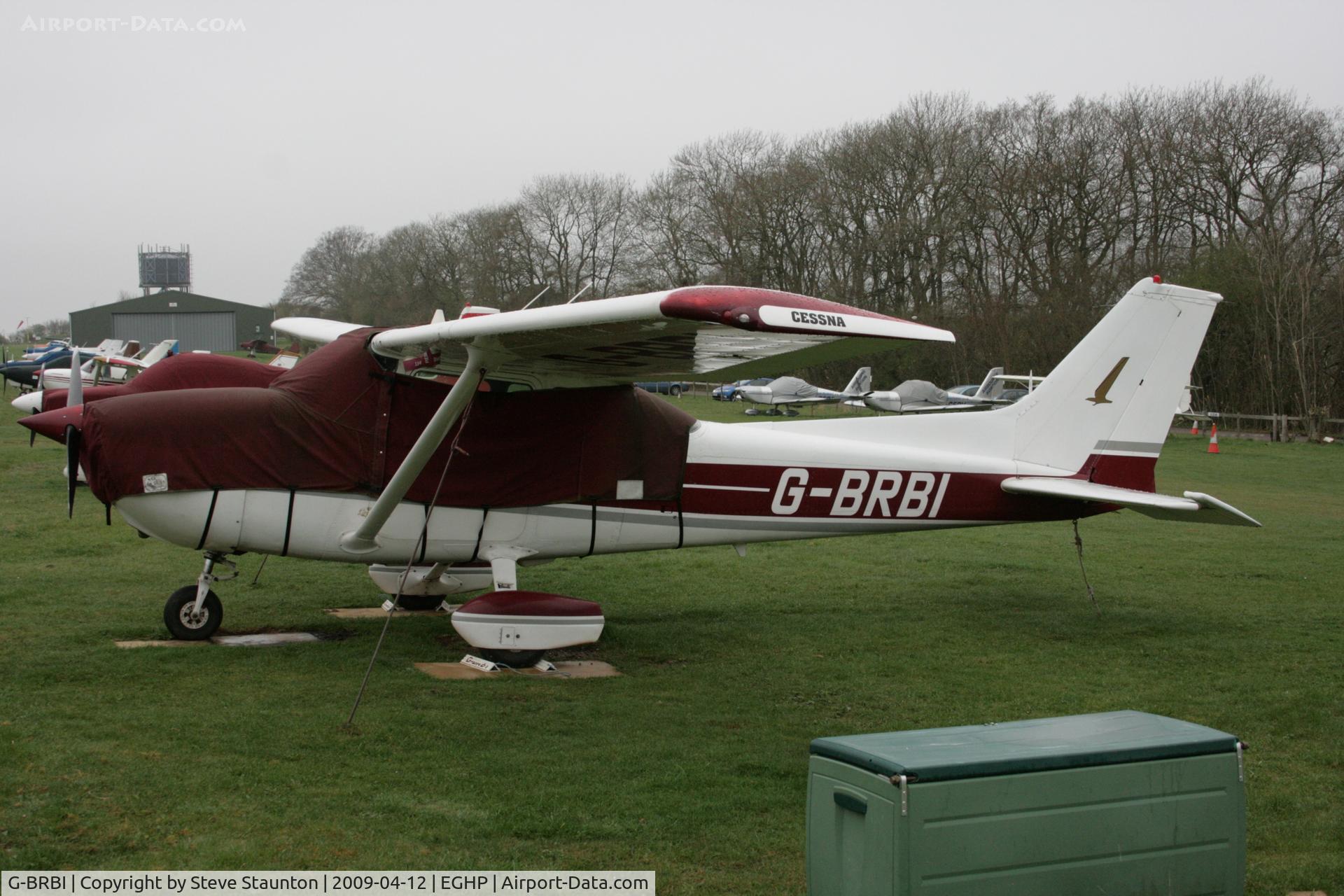 G-BRBI, 1978 Cessna 172N C/N 172-69613, Taken at Popham Airfield, England on a gloomy April Sunday (12/04/09)