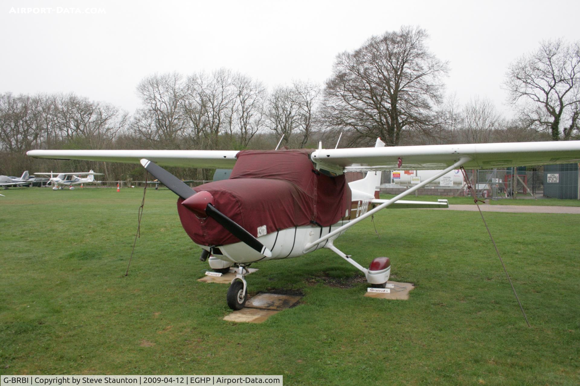 G-BRBI, 1978 Cessna 172N C/N 172-69613, Taken at Popham Airfield, England on a gloomy April Sunday (12/04/09)