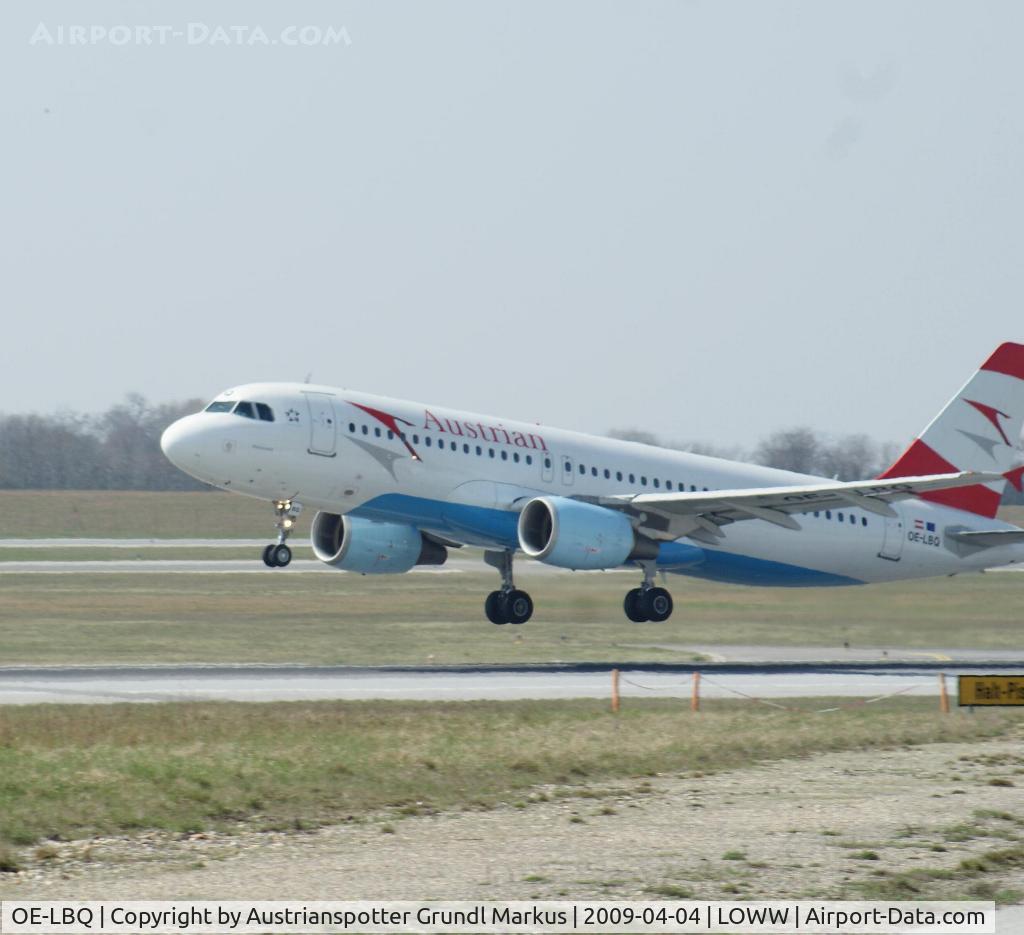 OE-LBQ, 1999 Airbus A320-214 C/N 1137, Austrian Airlines