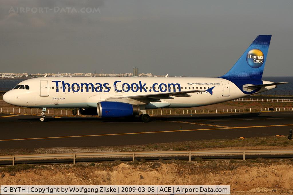 G-BYTH, 1993 Airbus A320-231 C/N 429, visitor