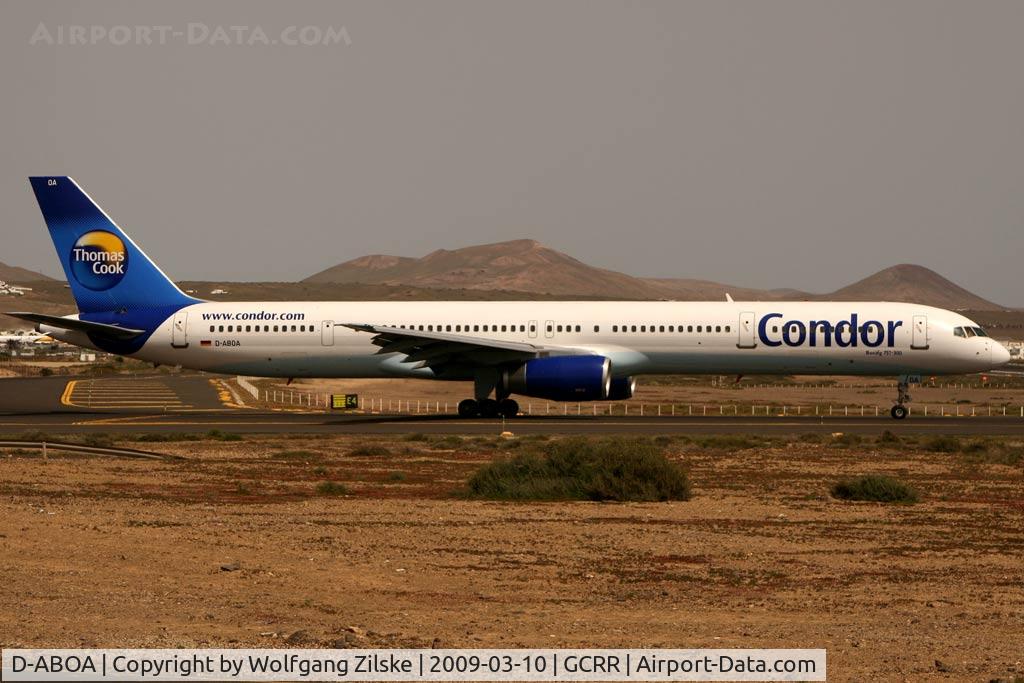D-ABOA, 1998 Boeing 757-330 C/N 29016, visitor
