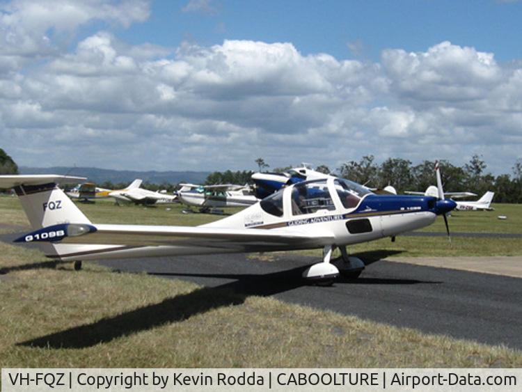 VH-FQZ, 1984 Grob G-109B C/N 6329, Grob G109B motorglider (VH-FQZ) at Caboo;ture Airfield (Queensland, AUSTRALIA)