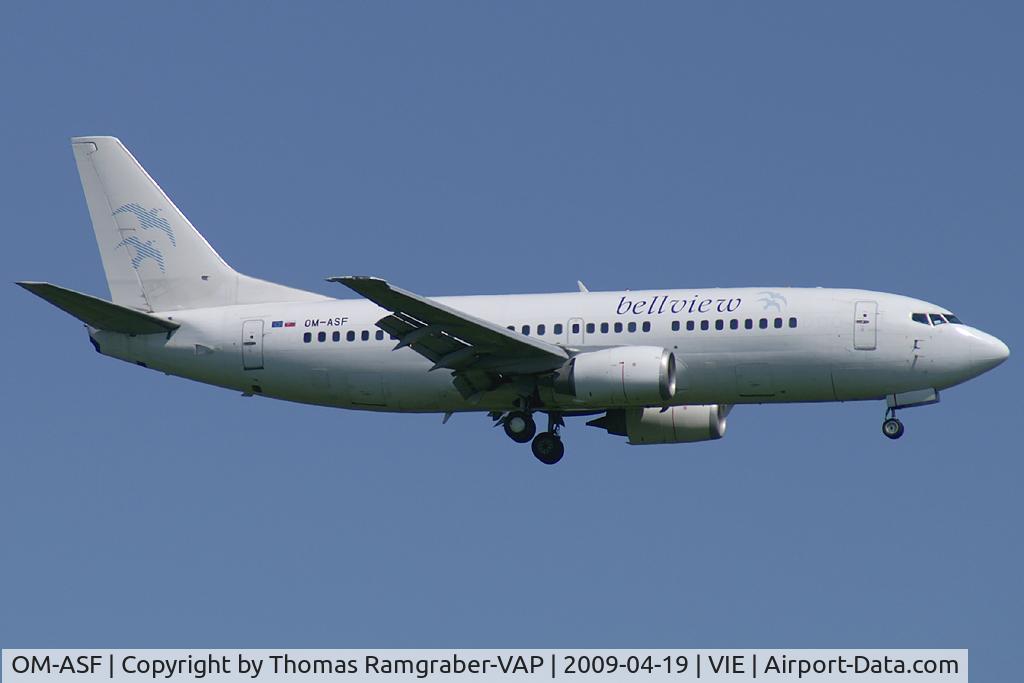 OM-ASF, 1986 Boeing 737-306 C/N 23544, Air Slovakia Boeing 737-300