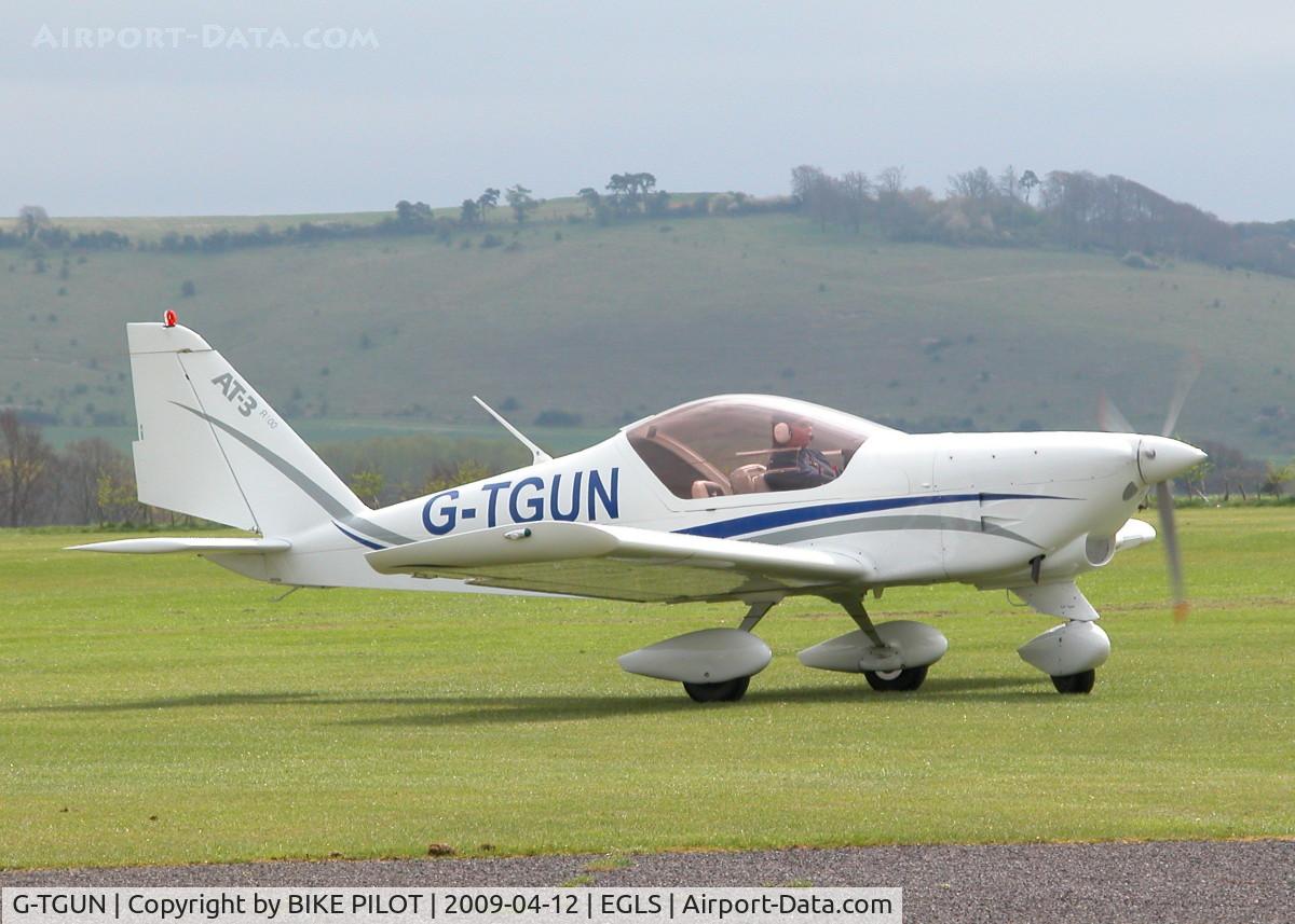 G-TGUN, 2008 Aero AT-3 R100 C/N AT3-045, TAXYING TO RWY 06