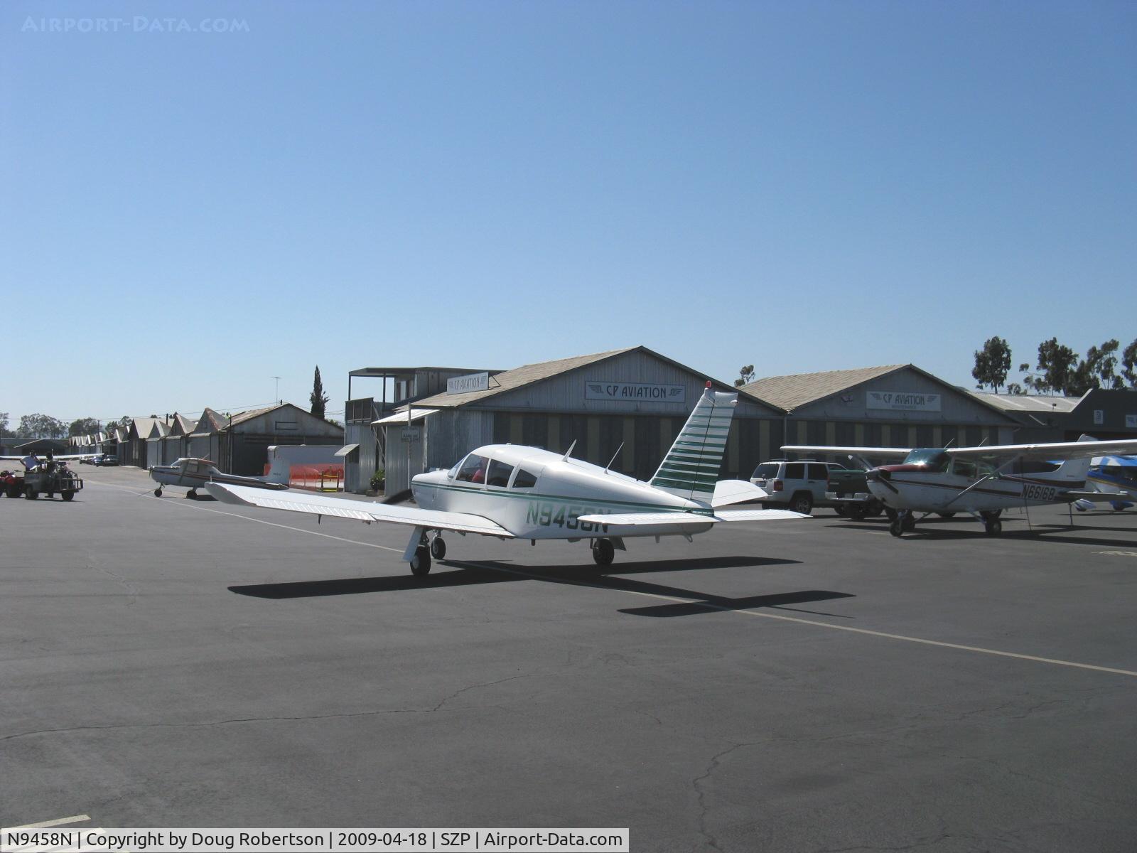 N9458N, 1969 Piper PA-28R-200 Arrow C/N 28R-35174, 1969 Piper PA-28R-200 ARROW 200, Lycoming IO-360-B1E 200 Hp, taxi