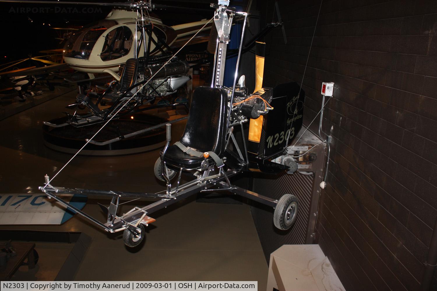 N2303, 1970 Bensen B-8M Gyrocopter C/N 1006, EAA AirVenture Museum