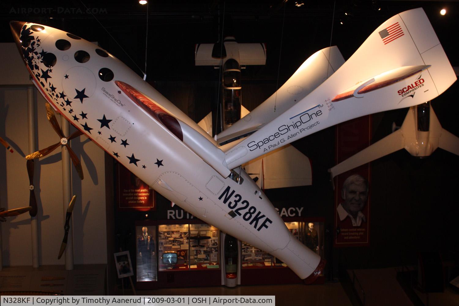 N328KF, 2003 Scaled Composites 316 C/N 001, EAA AirVenture Museum, replica