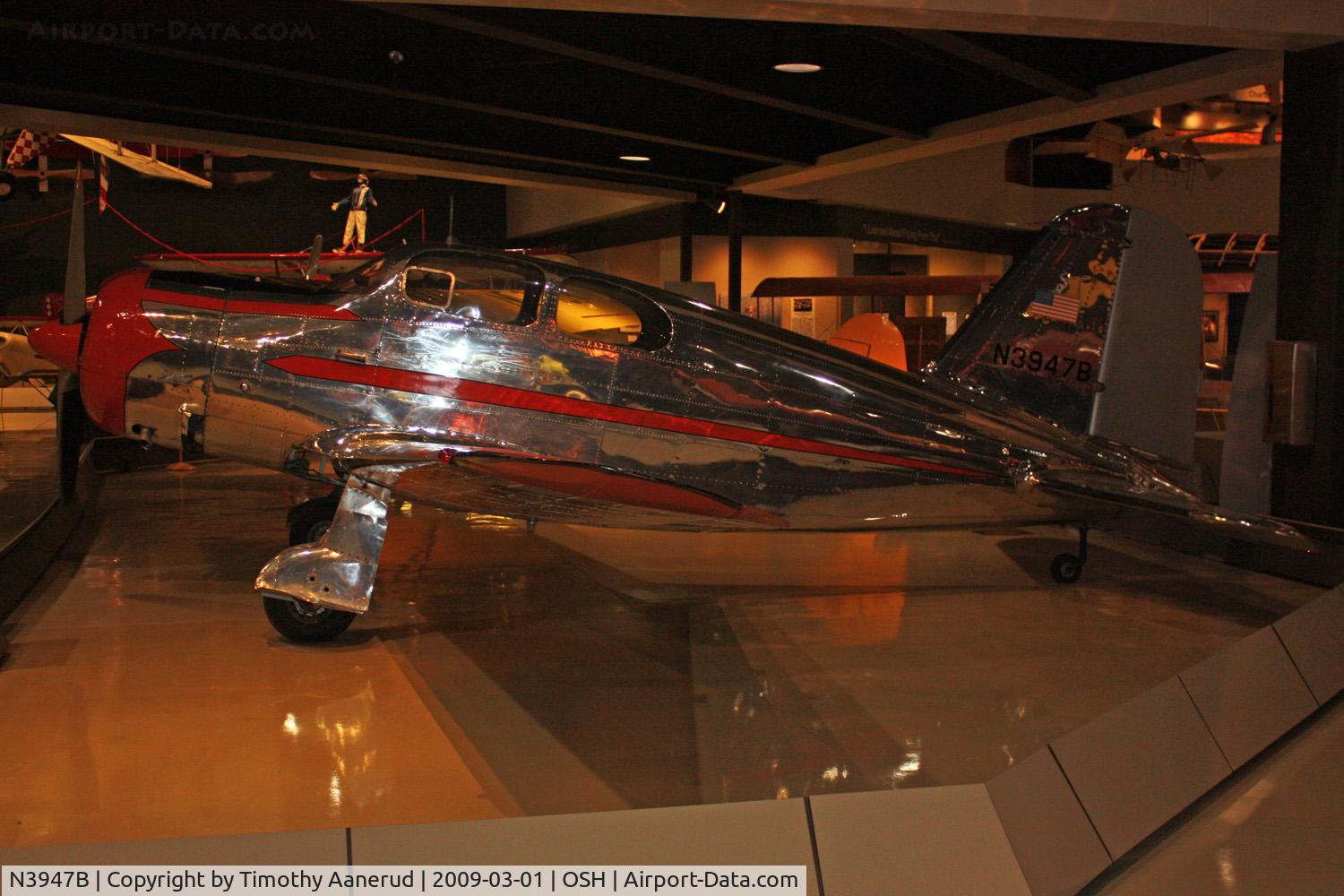 N3947B, 1940 Harlow PJC-2 C/N 6, 1940 Harlow PJC-2, c/n 6, EAA AirVenture Museum