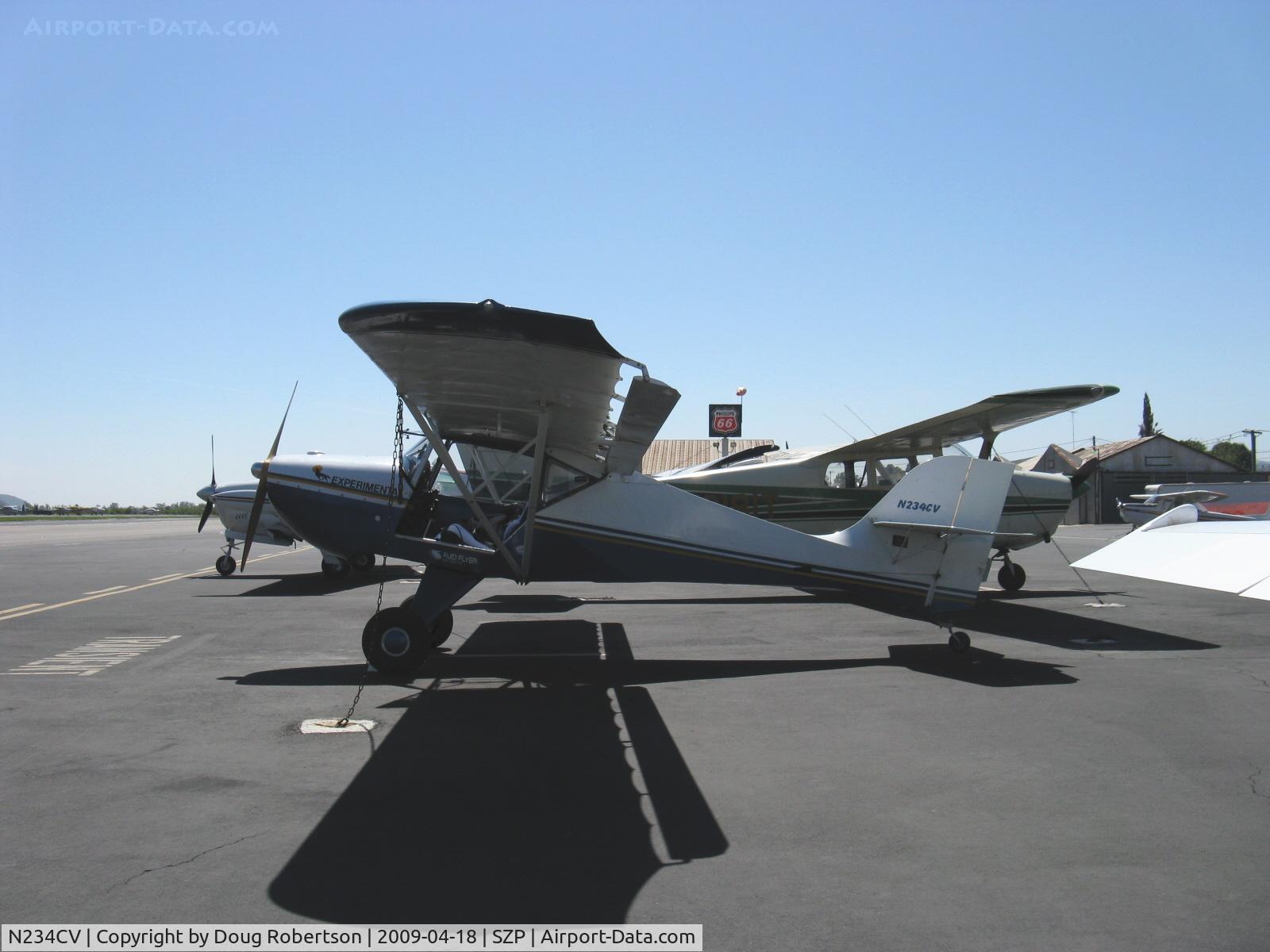 N234CV, 1990 Avid Flyer Model B C/N 234, Johnsen AVID FLYER 'B', Rotax, Experimental