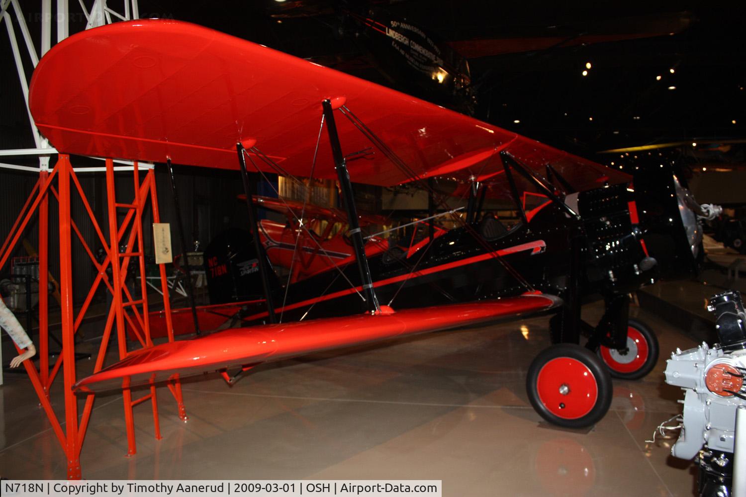 N718N, 1930 Spartan C3-225 C/N A-12, 1930 Spartan C3-225, c/n: A-12, EAA AirVenture Museum
