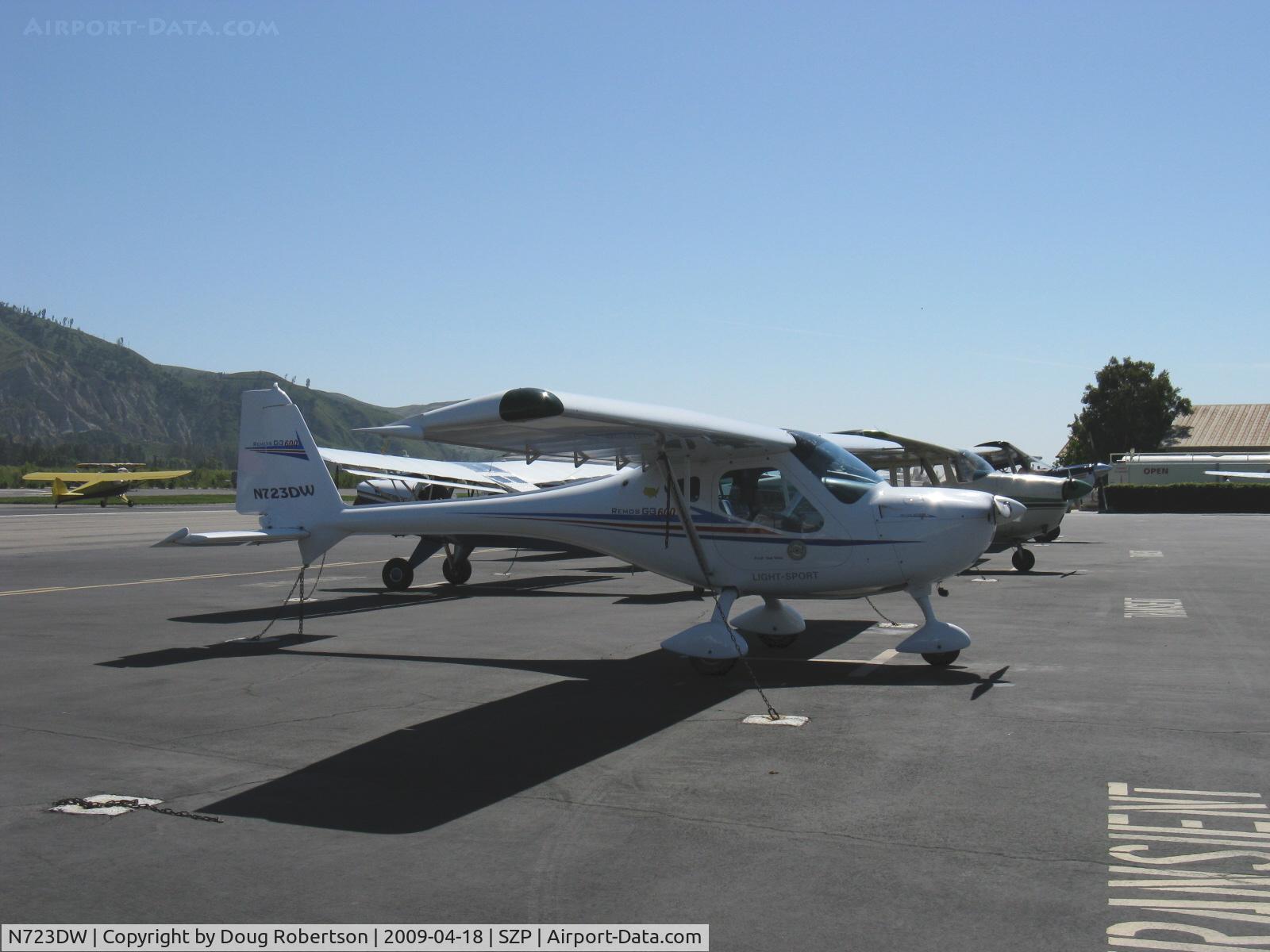 N723DW, 2006 Remos G-3 Mirage C/N 174, 2006 Remos Aircraft Gmbh REMOS G3 600, Rotax 912ULS 100 Hp, factory LSA