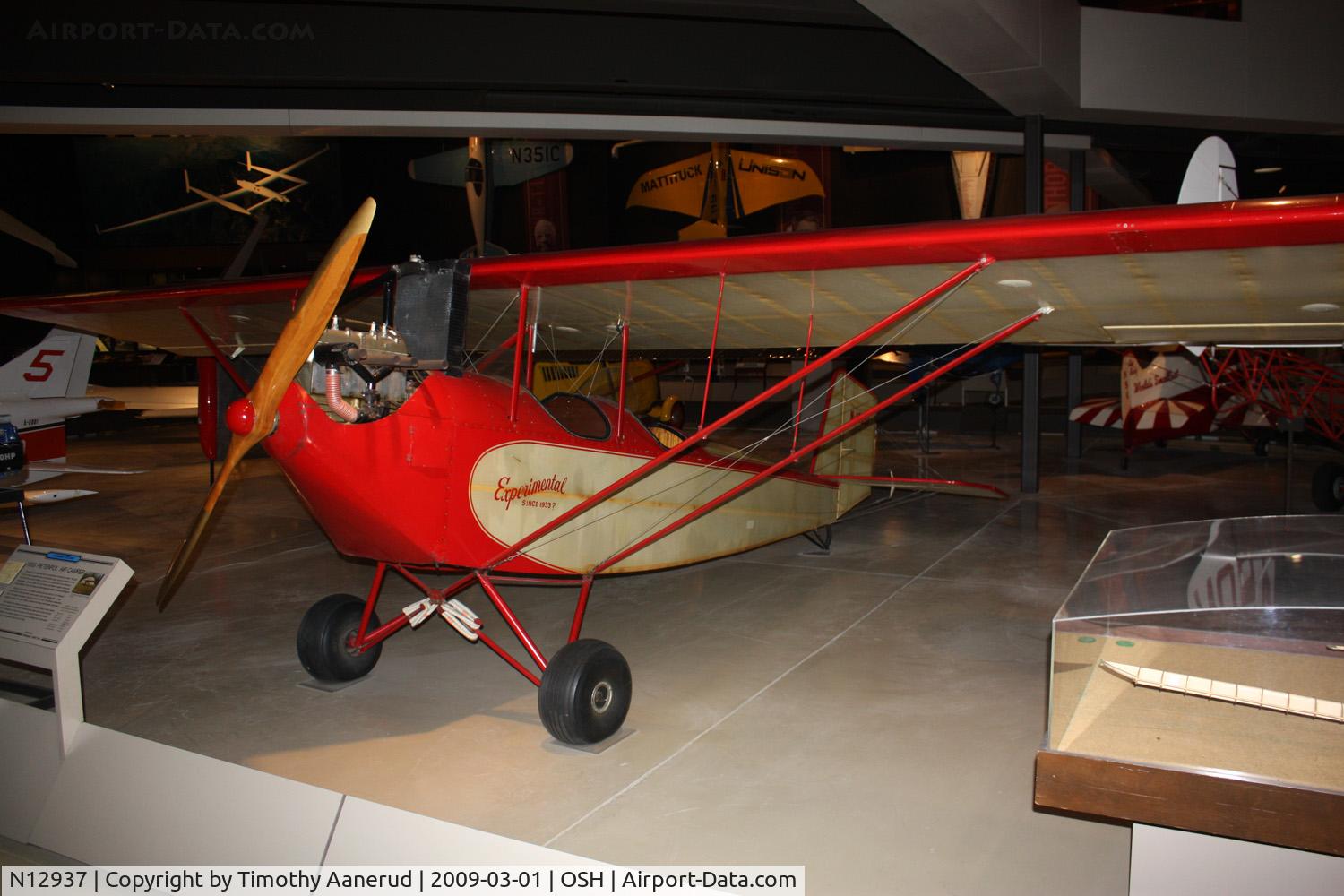 N12937, 1933 Pietenpol Air Camper C/N 1 (N12937), EAA AirVenture Museum