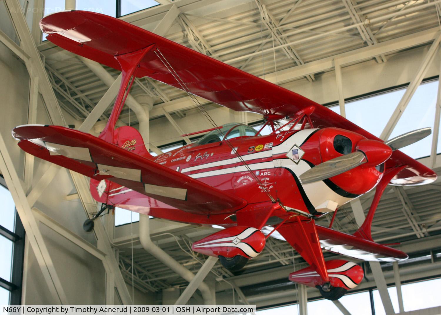 N66Y, 1963 Pitts S-1C Special C/N 1 (N66Y), EAA AirVenture Museum