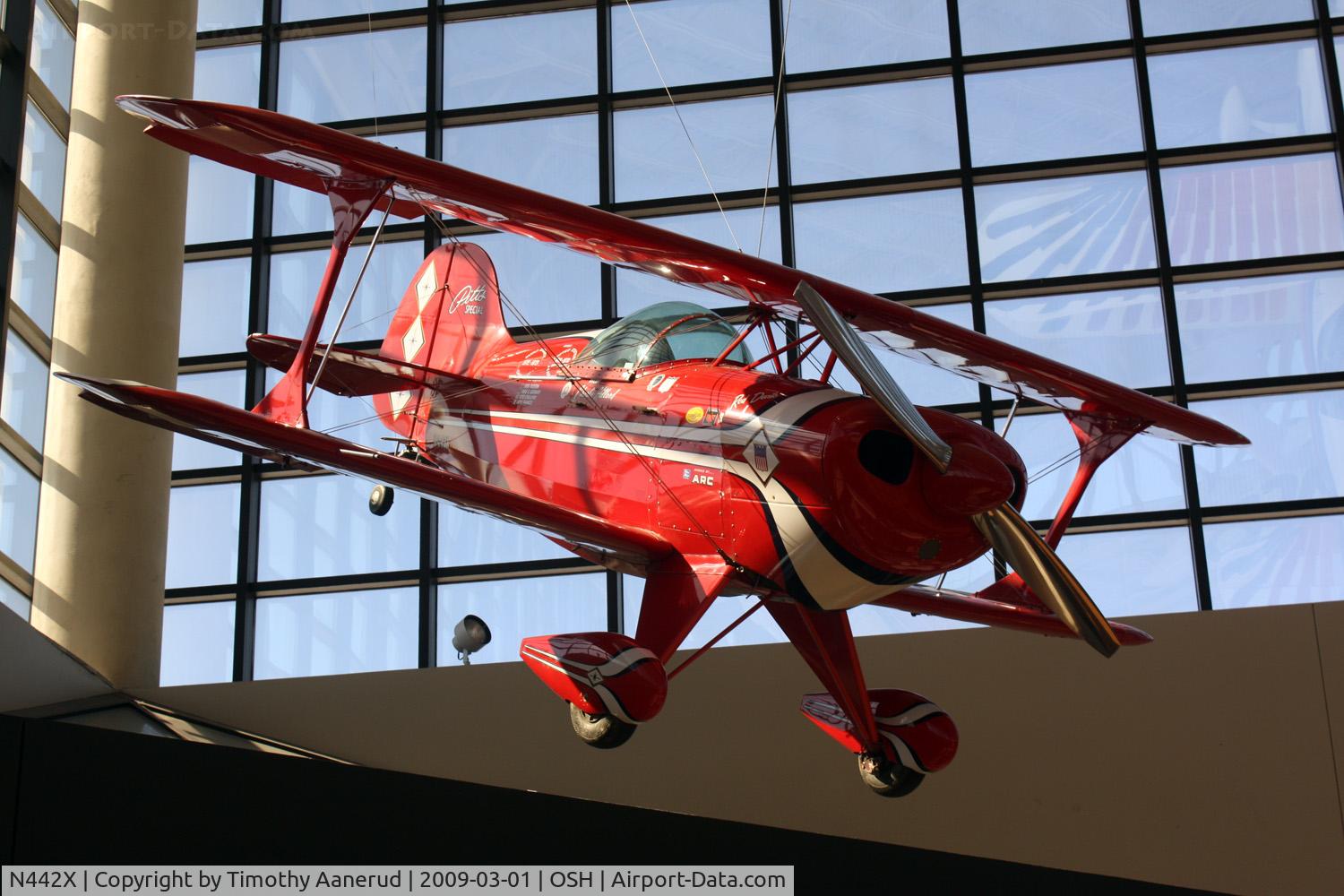 N442X, 1969 Pitts S-1 Special C/N 117H, EAA AirVenture Museum