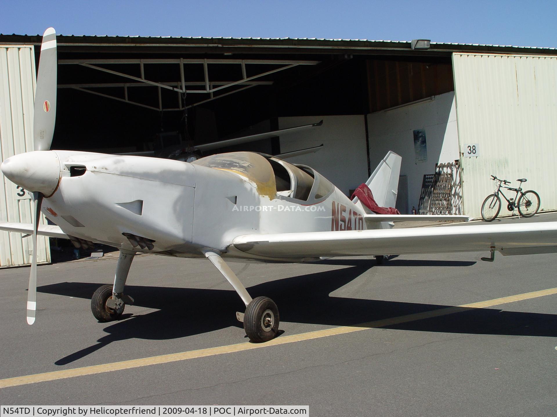 N54TD, 1995 Stoddard-Hamilton Glasair SH-2S C/N 448, Being repaired