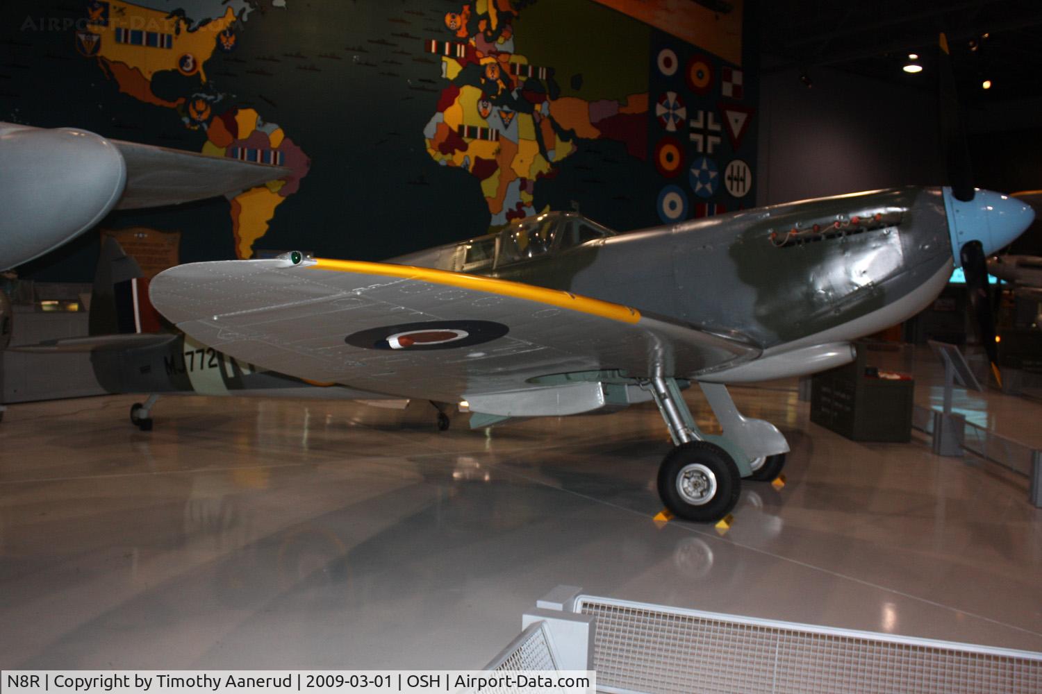 N8R, 1943 Supermarine 361 Spitfire IX C/N CBAF.7269, EAA AirVenture Museum