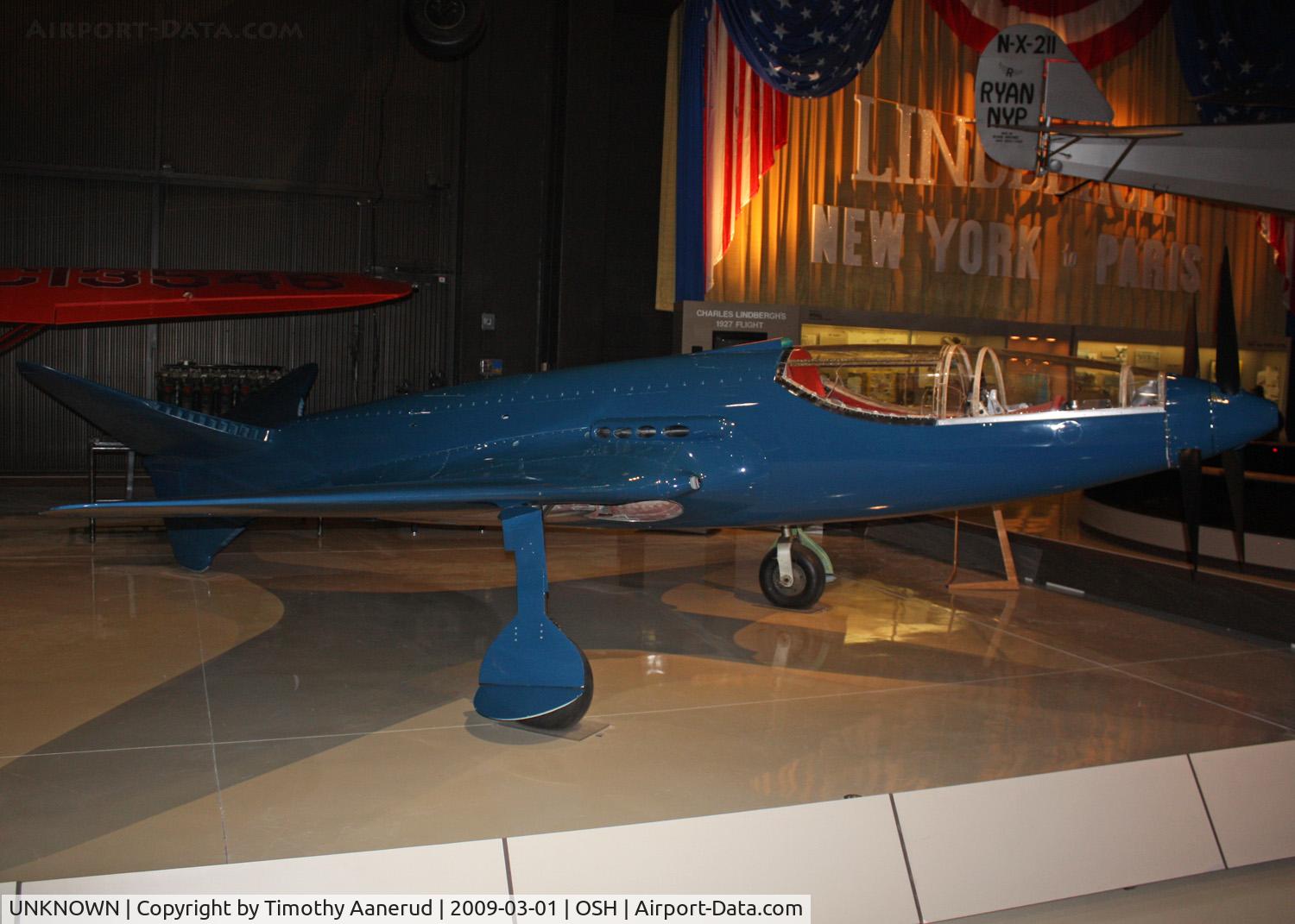 UNKNOWN, Miscellaneous Various C/N unknown, Bugatti Model 100, EAA AirVenture Museum